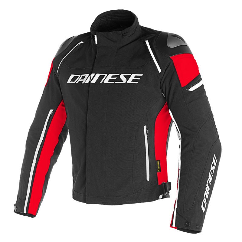DAINESE RACING 3 D - DRY JACKET BLACK/WHITE/FLUO - RED (64) - DRIVEN Canada's Powersports 80526447961931654605 - 684 - 56