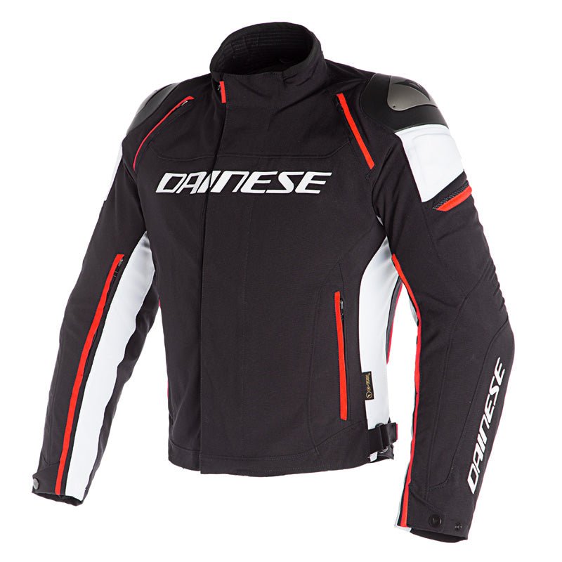 DAINESE RACING 3 D - DRY JACKET BLACK/WHITE/FLUO - RED (64) - DRIVEN Canada's Powersports 80526447959501654605 - N32 - 52