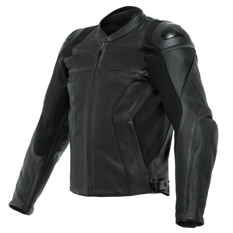 DAINESE RACING 4 LEATHER JACKET PERF BLACK (64) - DRIVEN Canada's Powersports 80510194835841533849 - 691 - 46