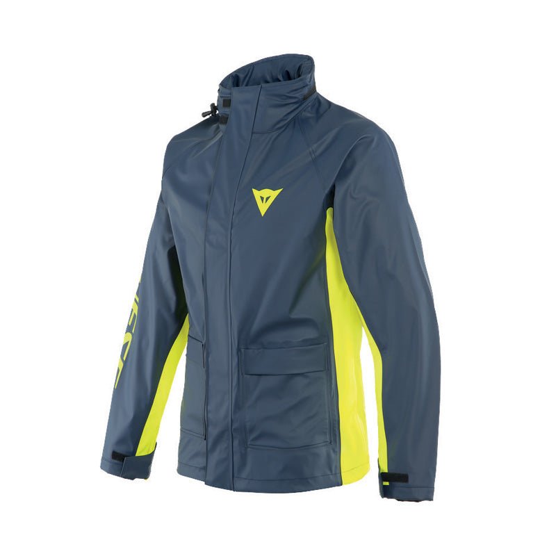 DAINESE STORM 2 UNISEX JACKET BLACK - IRIS/FLUO - YELLOW (L) (1634297 - 87E - L) - DRIVEN Canada's Powersports 80510192568501634297 - 87E - L