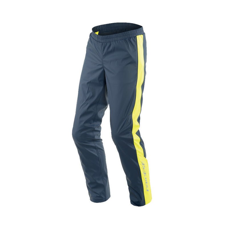 DAINESE STORM 2 UNISEX PANTS BLACK - IRIS/FLUO - YELLOW (L) (1634298 - 87E - L) - DRIVEN Canada's Powersports 80510192566901634298 - 87E - L