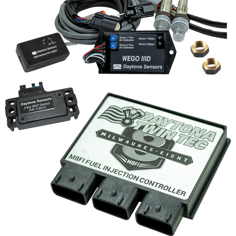 DAYTONA TWIN TEC LLC ECM M8FI KIT 18 - 20 SOFTAIL 3 TBAR (17813) - DRIVEN Canada's Powersports 17813
