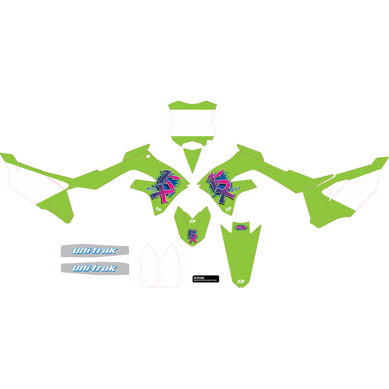 D'COR VISUALS CMPLT KIT 93 KX RETRO KXF 450 (19 - 23) BG - DRIVEN Canada's Powersports 20 - 20 - 364