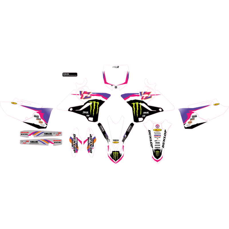 D'COR VISUALS CMPLT KIT 93 MEY RETRO STAR YZ 125/250 (15 - 21) BG - DRIVEN Canada's Powersports 20 - 50 - 235