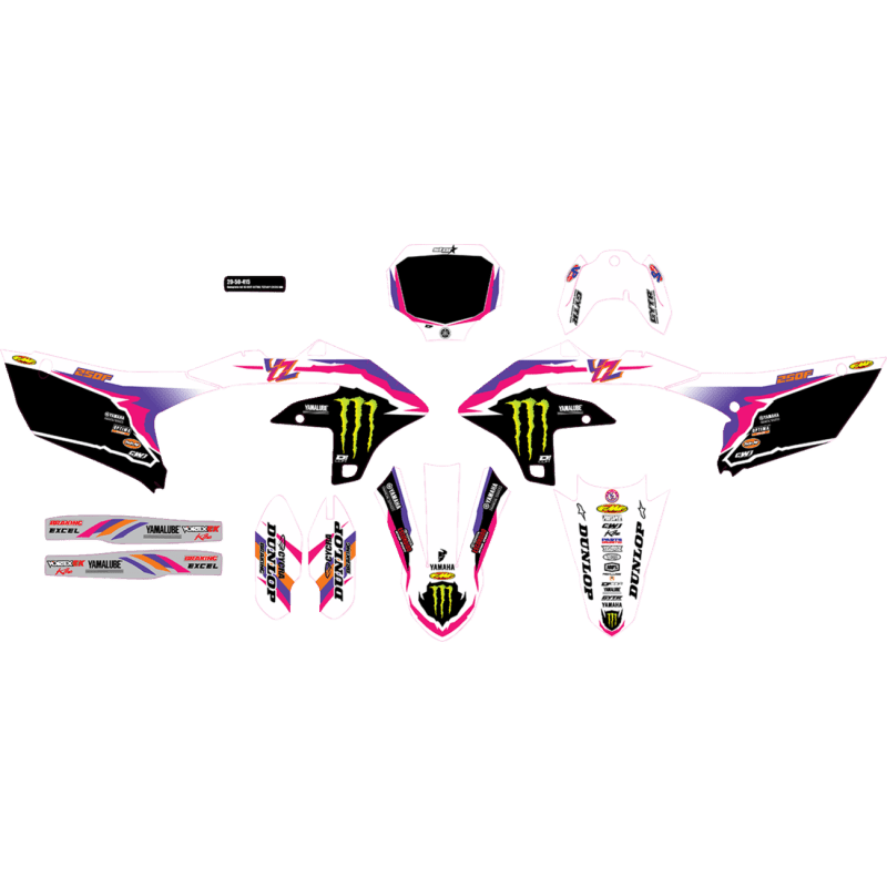 D'COR VISUALS CMPLT KIT 93 MEY RETRO STAR YZF 250 (24) BG - DRIVEN Canada's Powersports 20 - 50 - 415