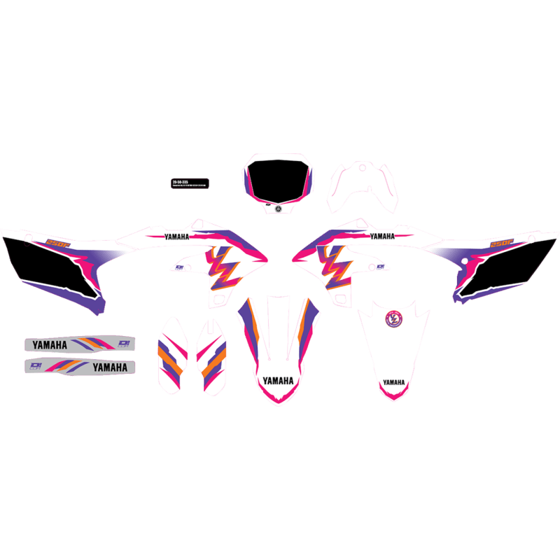 D'COR VISUALS CMPLT KIT 93 YZ RETRO YZF 250 (24) BG - DRIVEN Canada's Powersports 20 - 50 - 335
