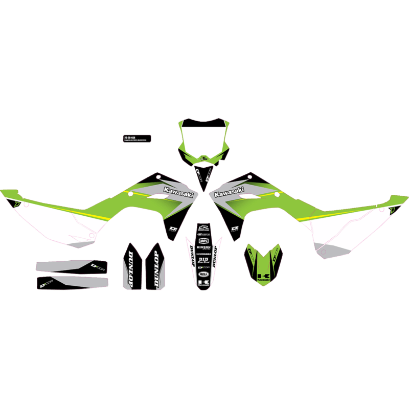 D'COR VISUALS COMPLETE KIT COR9 KAW KX 450 (24) BG - DRIVEN Canada's Powersports 20 - 20 - 464