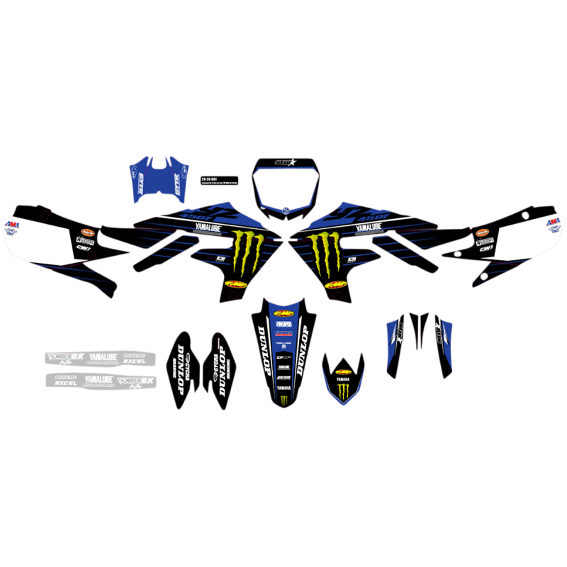 D'COR VISUALS GRAPHIC KIT 21 FAC YAM (20 - 50 - 601) - DRIVEN Canada's Powersports 20 - 50 - 601
