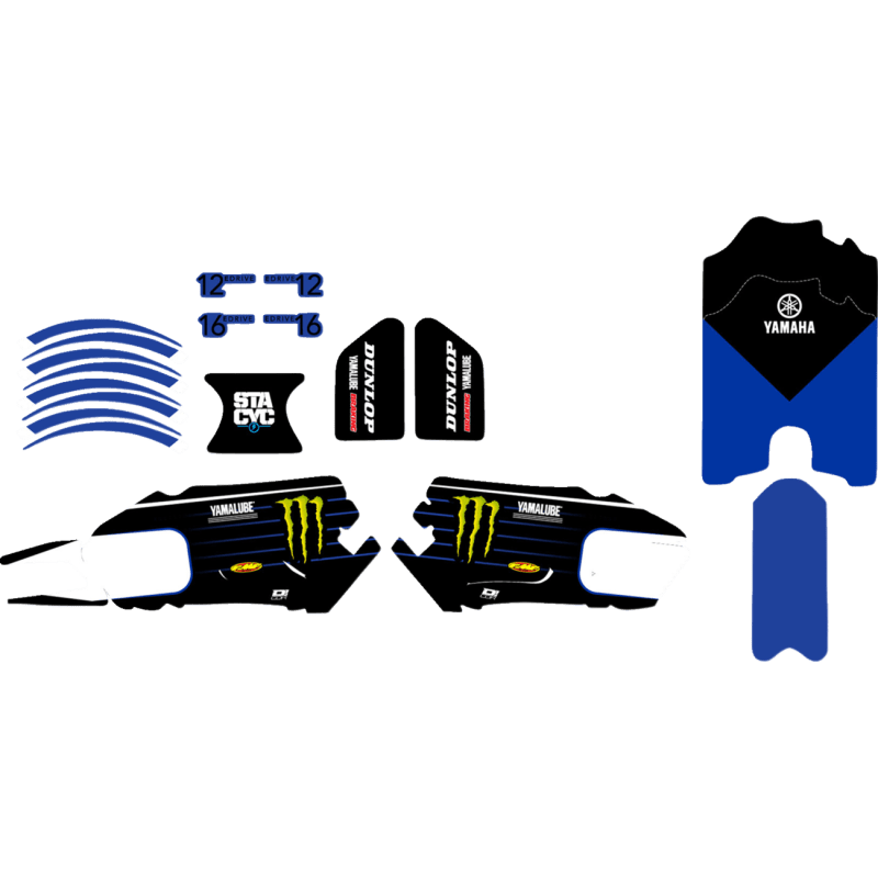 D'COR VISUALS GRAPHIC KIT STACYC STAR (10 - 80 - 200) - DRIVEN Canada's Powersports 10 - 80 - 200