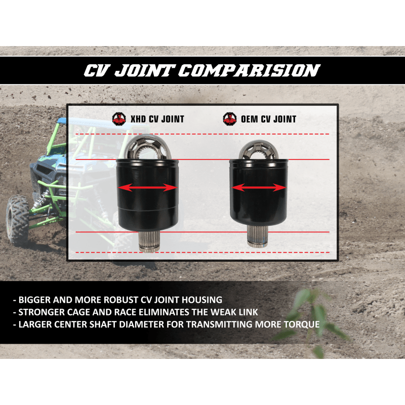 DEMON ATV/UTV AXLE POLARIS (PAXL - 6062XHD) - DRIVEN Canada's Powersports 840844000275PAXL - 6062XHD