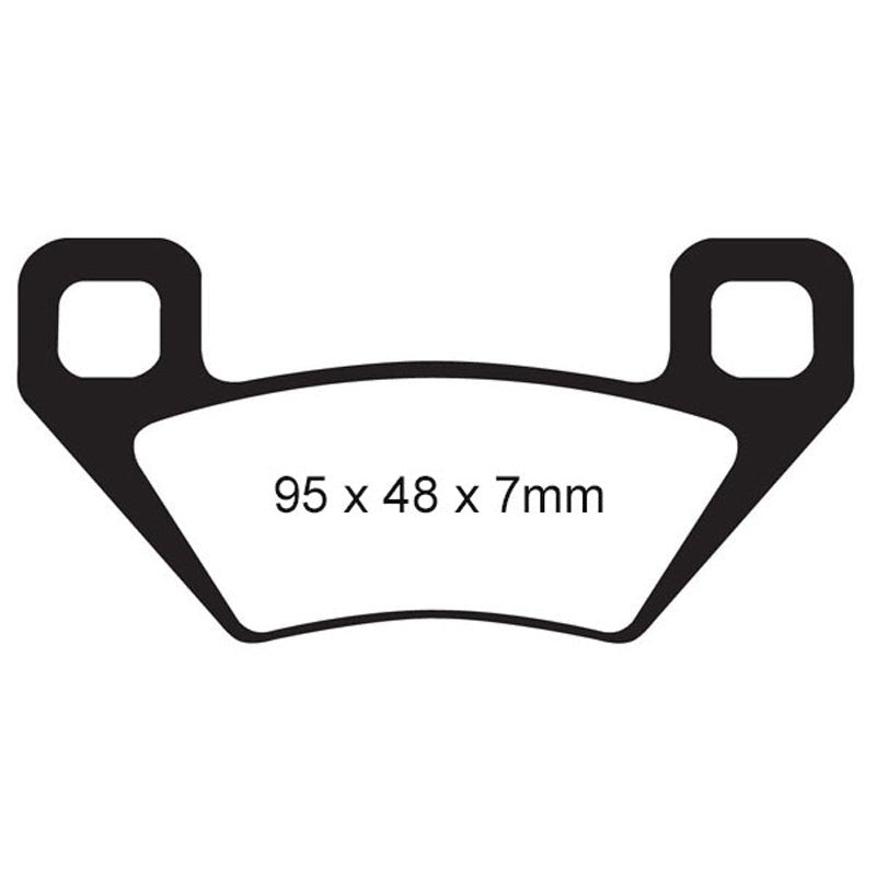 DEMON BRAKE PADS SINTERED (FA395R) (PATP - 1107) - DRIVEN Canada's Powersports 840844005522PATP - 1107