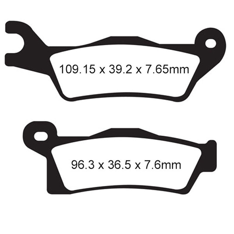 DEMON BRAKE PADS SINTERED (FA617R) (PATP - 1122) - DRIVEN Canada's Powersports 840844005621PATP - 1122