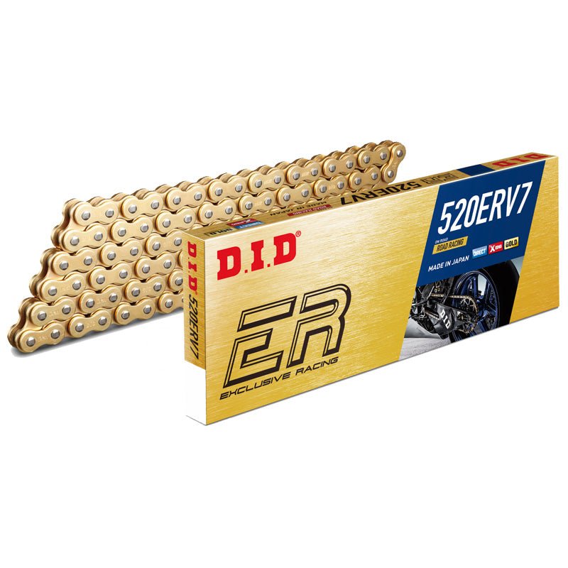 DID 520ERV7 CHAIN 120L (GOLD) - DRIVEN Canada's Powersports 4525516361255M520ERV7120ZB