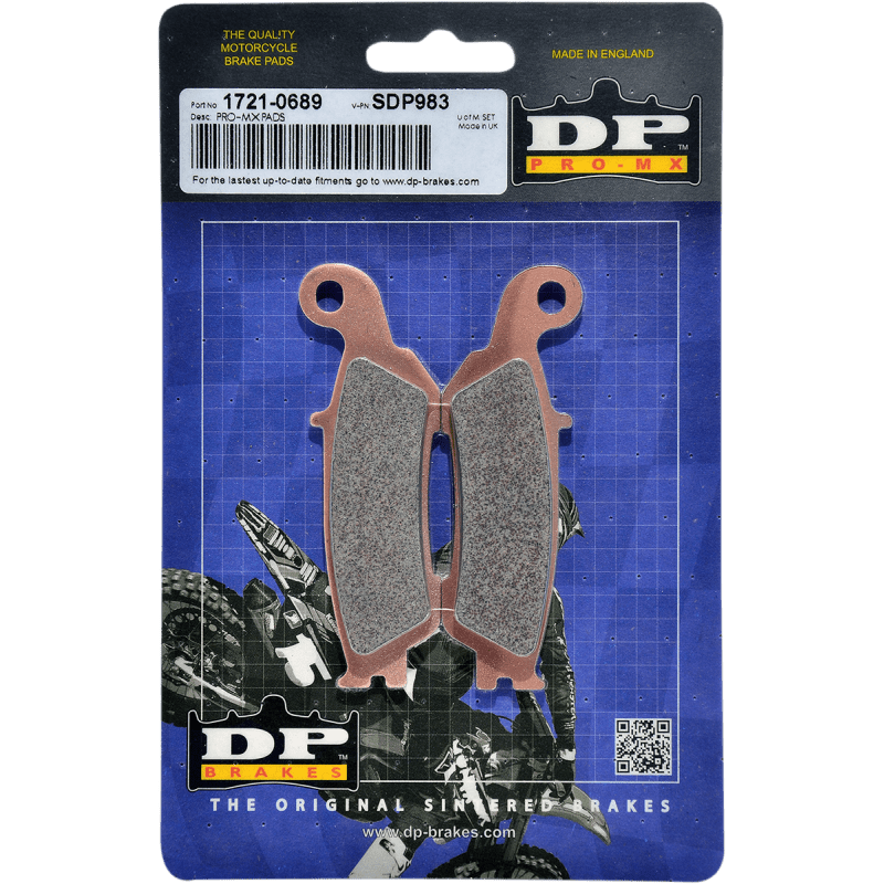 DP BRAKES BRAKE PAD SINTERED SDP983 - DRIVEN Canada's Powersports 5060637513637SDP983
