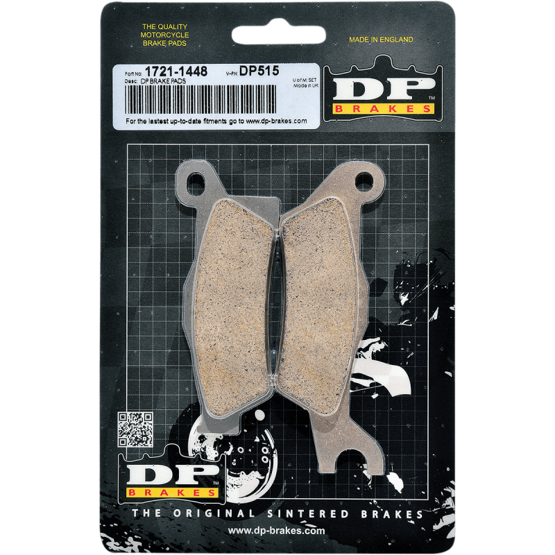 DP BRAKES DP515 STANDARD COMPOUND BRAKE PAD SET - DRIVEN Canada's Powersports 5060637510841DP515