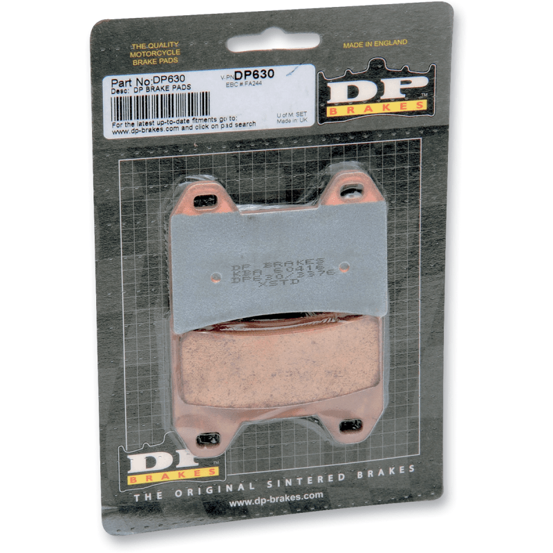 DP BRAKES DP630 STANDARD COMPOUND BRAKE PAD SET - DRIVEN Canada's Powersports 5060637511343DP630