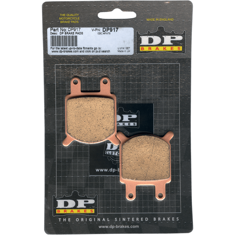 DP BRAKES DP917 STANDARD COMPOUND BRAKE PAD SET - DRIVEN Canada's Powersports 5060637514061DP917