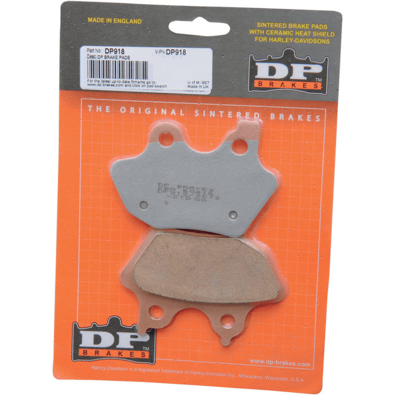 DP BRAKES DP918 STANDARD COMPOUND BRAKE PAD SET - DRIVEN Canada's Powersports 5060637514078DP918