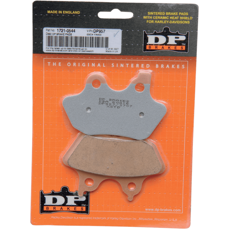 DP BRAKES DP957 STANDARD COMPOUND BRAKE PAD SET - DRIVEN Canada's Powersports 5060637514108DP957