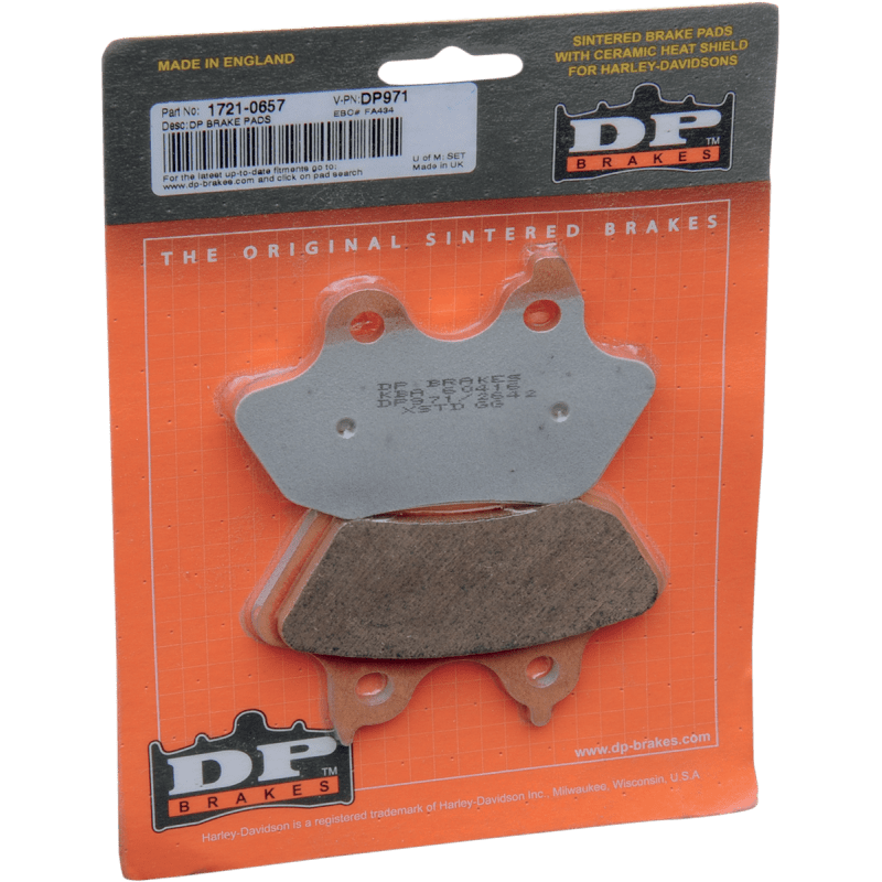 DP BRAKES DP971 STANDARD COMPOUND BRAKE PAD SET - DRIVEN Canada's Powersports 5060637514122DP971