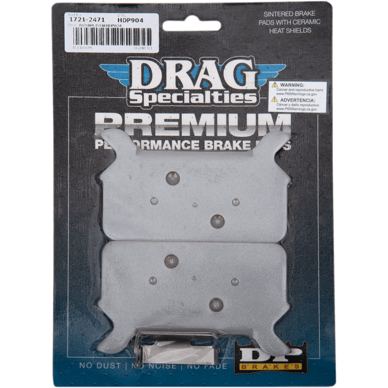 DP BRAKES HDP904 DRAG PREMIUM SINTERED PADS - DRIVEN Canada's Powersports HDP904
