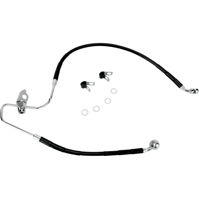 DRAG SPECIALTIES 05 - 07 FLHT,FLHR,FLHX,FLTR LINE KIT - DRIVEN Canada's Powersports 640229 - BLK