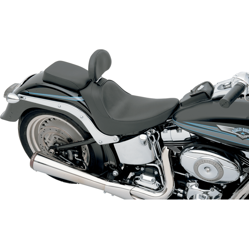 DRAG SPECIALTIES 06 - 10 FXST SOLO SEAT SMOOTH F/B/REST (0802 - 0626) - DRIVEN Canada's Powersports 0802 - 0626