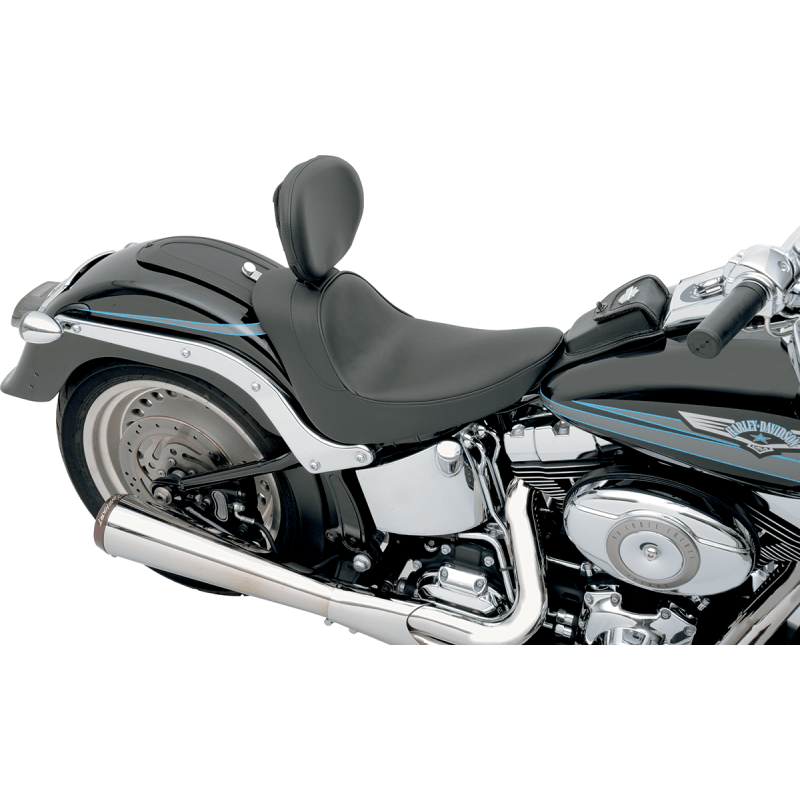 DRAG SPECIALTIES 06 - 10 FXST SOLO SEAT SMOOTH F/B/REST (0802 - 0626) - DRIVEN Canada's Powersports 0802 - 0626