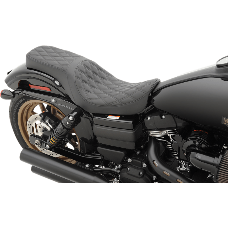 DRAG SPECIALTIES 06 - 17 FXD SEAT PREDATOR 2UP DIAM (0803 - 0541) - DRIVEN Canada's Powersports 0803 - 0541