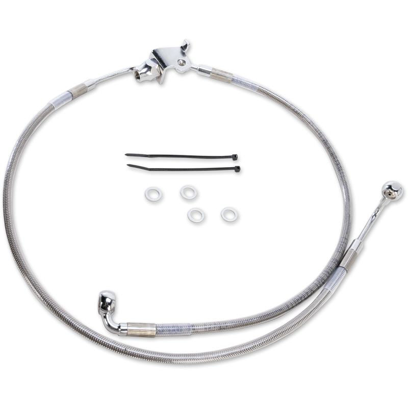 DRAG SPECIALTIES 08 FLHT RR/S/S BRK LINE WO/ABS (640240) - DRIVEN Canada's Powersports 640240