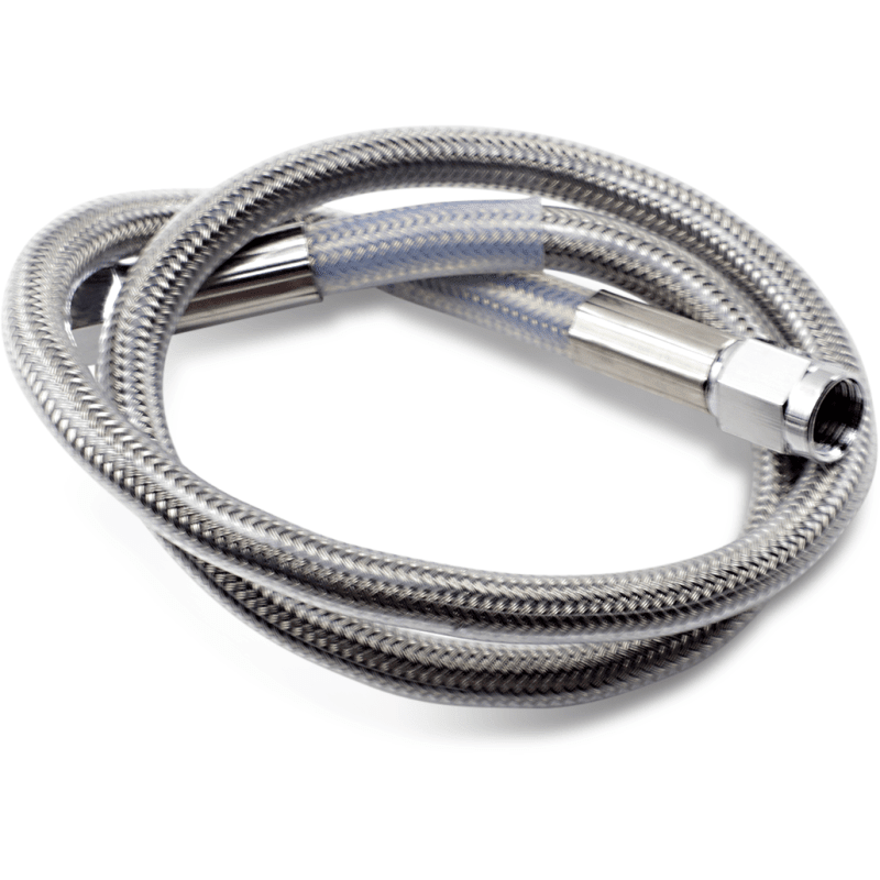 DRAG SPECIALTIES 23" BRAIDED UNIV BRAKE LINE - Driven Powersports Inc.823