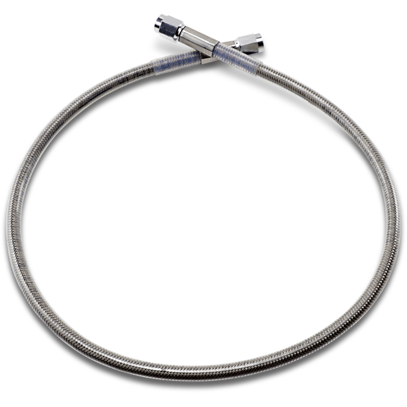 DRAG SPECIALTIES 25" BRAIDED UNIV BRAKE LINE Front - Driven Powersports