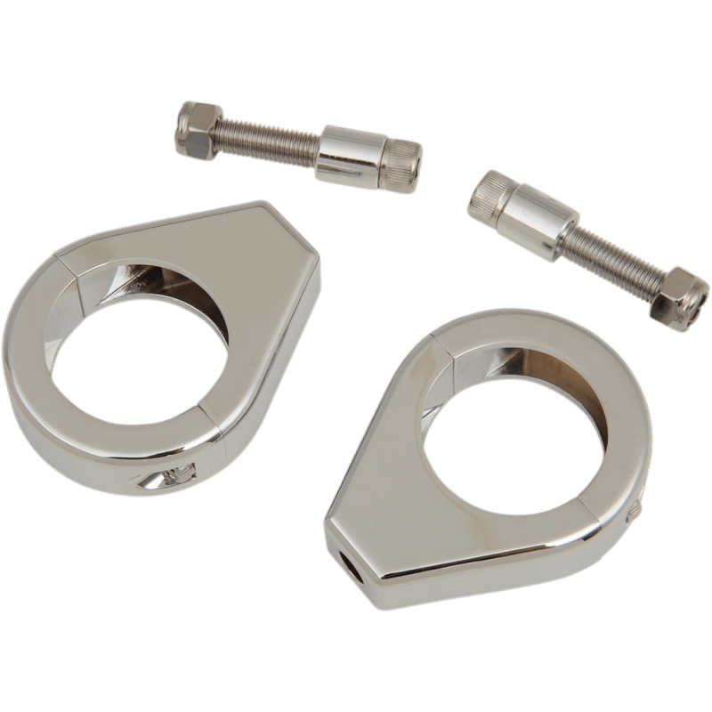 DRAG SPECIALTIES 39MM TURN SIGNAL FORK CLAMPS (PR) (DS - 222191) - DRIVEN Canada's Powersports DS - 222191