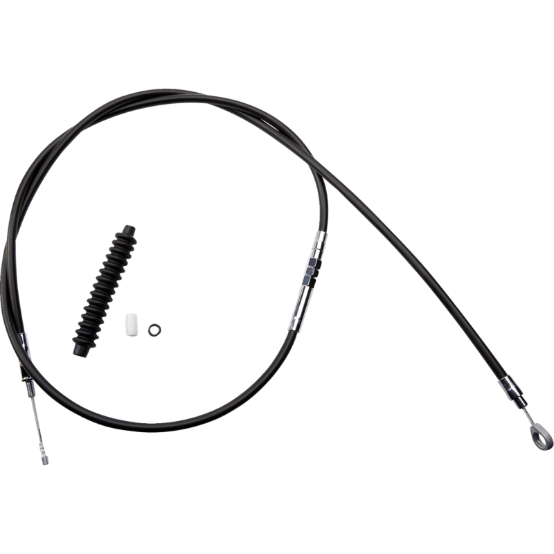 DRAG SPECIALTIES BLACK 72 - 11/16 HE CLUTCH CABLE (4321210HE) - DRIVEN Canada's Powersports 0652 - 14124321210HE