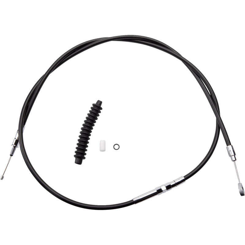 DRAG SPECIALTIES BLACK 72 - 11/16 HE CLUTCH CABLE (4322307HE) - DRIVEN Canada's Powersports 0652 - 14314322307HE