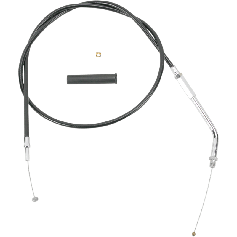 DRAG SPECIALTIES BLACK FL THROTTLE CABLE (4330100B) - DRIVEN Canada's Powersports 0650 - 03444330100B