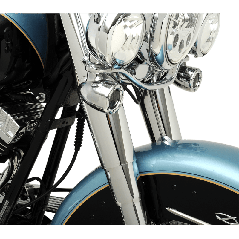 DRAG SPECIALTIES 49 - 13 FLH/FLHT FORK SLIDER CVRS PR - DRIVEN Canada's Powersports DS - 222898