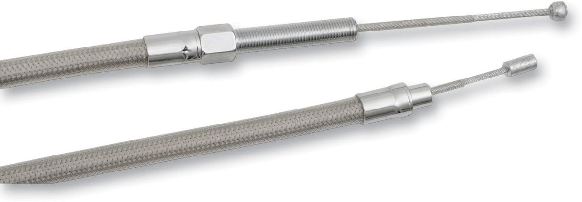 DRAG SPECIALTIES S/STEEL HE CLUTCH CABLE (5321945HE) - DRIVEN Canada's Powersports 0652 - 15065321945HE