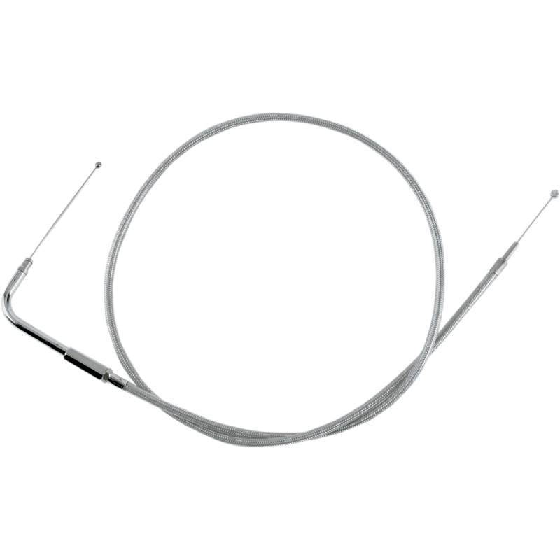 DRAG SPECIALTIES S/STEEL FL THROTTLE CABLE (5332200B) - DRIVEN Canada's Powersports 0650 - 04145332200B