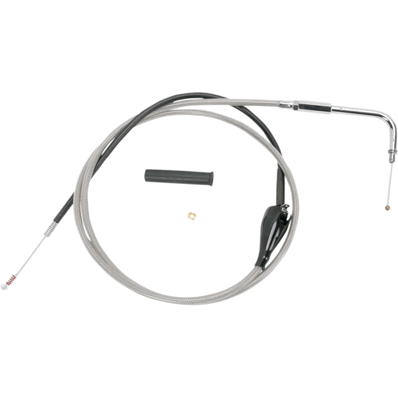 DRAG SPECIALTIES S/STEEL CRUISE CABLE (5342858B) - DRIVEN Canada's Powersports 0651 - 06585342858B