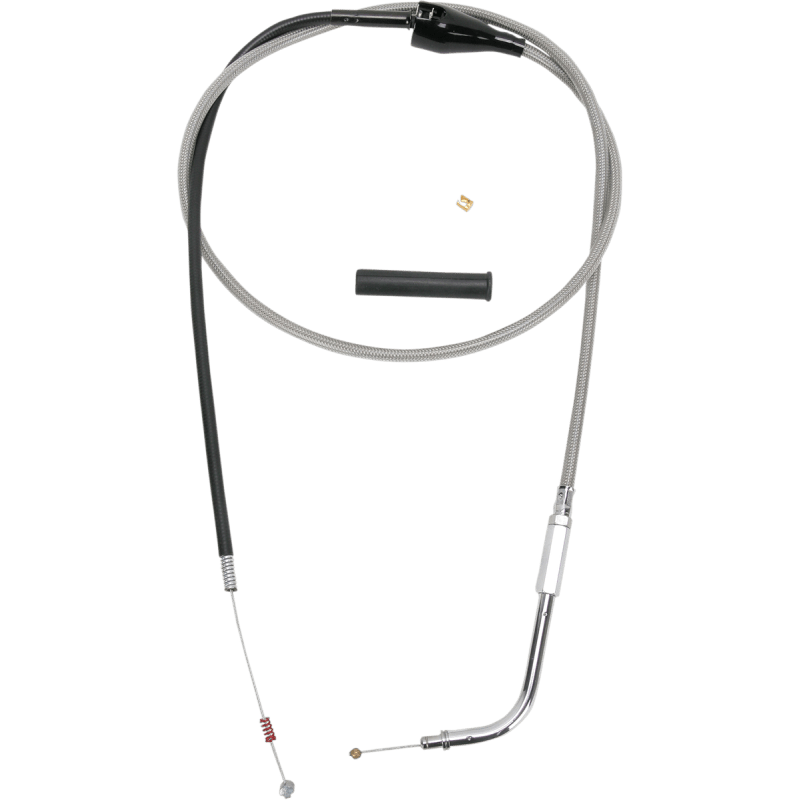 DRAG SPECIALTIES S/STEEL CRUISE CABLE (5343148B) - DRIVEN Canada's Powersports 0651 - 06625343148B