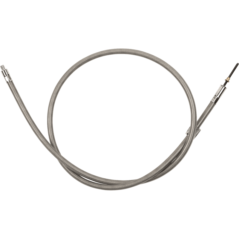 DRAG SPECIALTIES 80-95FL S/STEEL SPEEDO CABLE Front - Driven Powersports