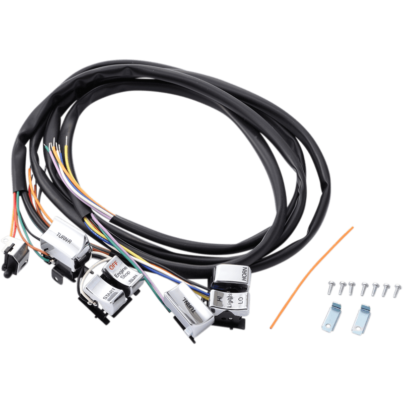 DRAG SPECIALTIES 82 - 95 SWITCH KIT (NOT RADIO) CHROME (DS - 272196) - DRIVEN Canada's Powersports DS - 272196