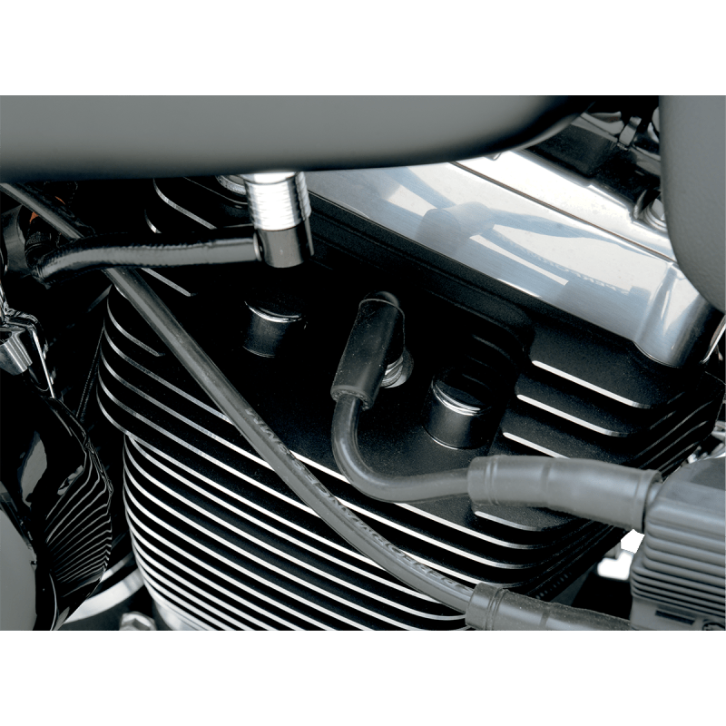 DRAG SPECIALTIES 86 - 15 B/T/XL HEAD BOLT COVERS 4PK - DRIVEN Canada's Powersports 632393562355MK519