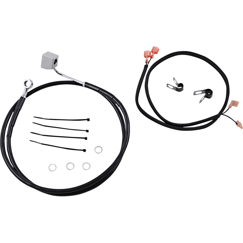 DRAG SPECIALTIES 87 - 99 FLSTC RR S/B BRAKE LINE KIT (1741 - 2949) - DRIVEN Canada's Powersports 1741 - 2949