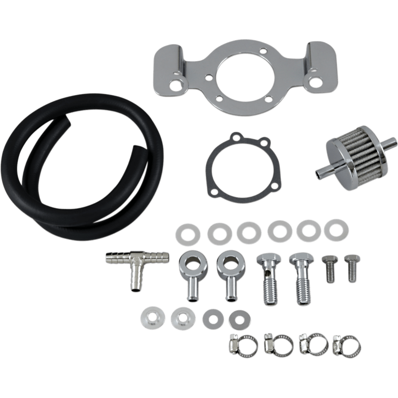 DRAG SPECIALTIES 91 - 06 BREATHER/SUPPORT BRKT KIT - DRIVEN Canada's Powersports DS - 289126