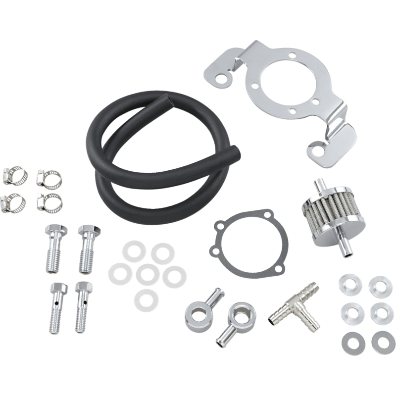 DRAG SPECIALTIES 93 - 17 B/T BREATHER/SUPPORT BRKT KIT (DS - 289082) - DRIVEN Canada's Powersports DS - 289082