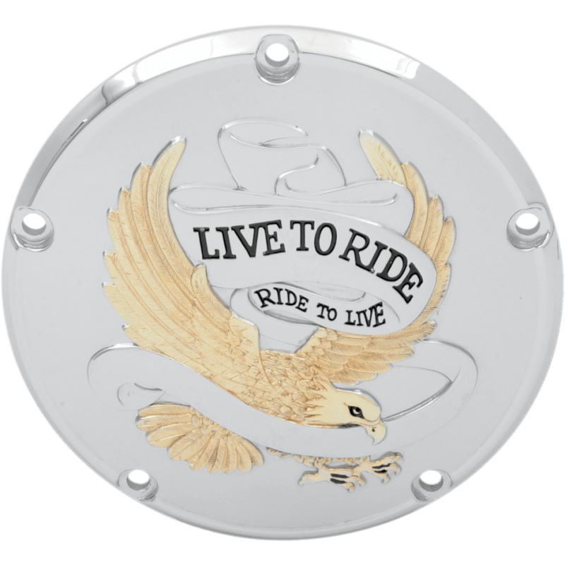 DRAG SPECIALTIES 99 - 18 B/T LIVE TO RIDE DERBY CVR - DRIVEN Canada's Powersports 1107 - 0158