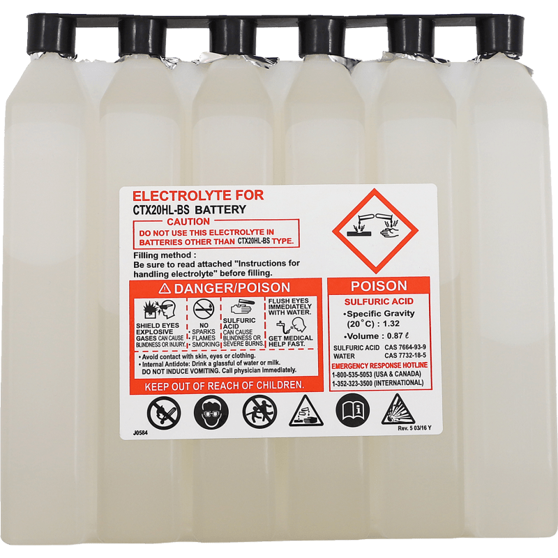 DRAG SPECIALTIES BATTERY CTX20HL - BS - FT DRAG - DRIVEN Canada's Powersports 014817CTX20HL - BS - FT