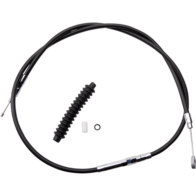 DRAG SPECIALTIES BLACK 59 - 1/4 HE CLUTCH CABLE - DRIVEN Canada's Powersports 0652 - 14224321902HE
